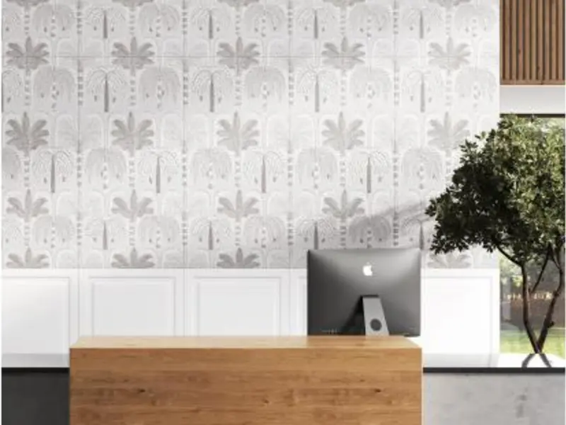 Regale Decor tile from the 600 × 1200 Tropical Collection